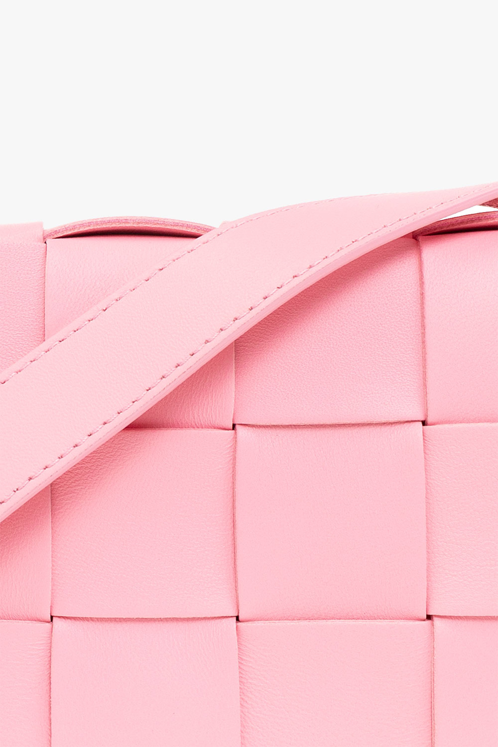 Pink 'Cassette Small' shoulder bag medium bottega Veneta